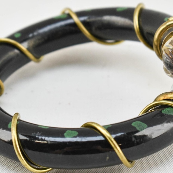 Vintage Elizabeth Taylor Christian Dior "Poison" Bracelet - Picture 2 of 3